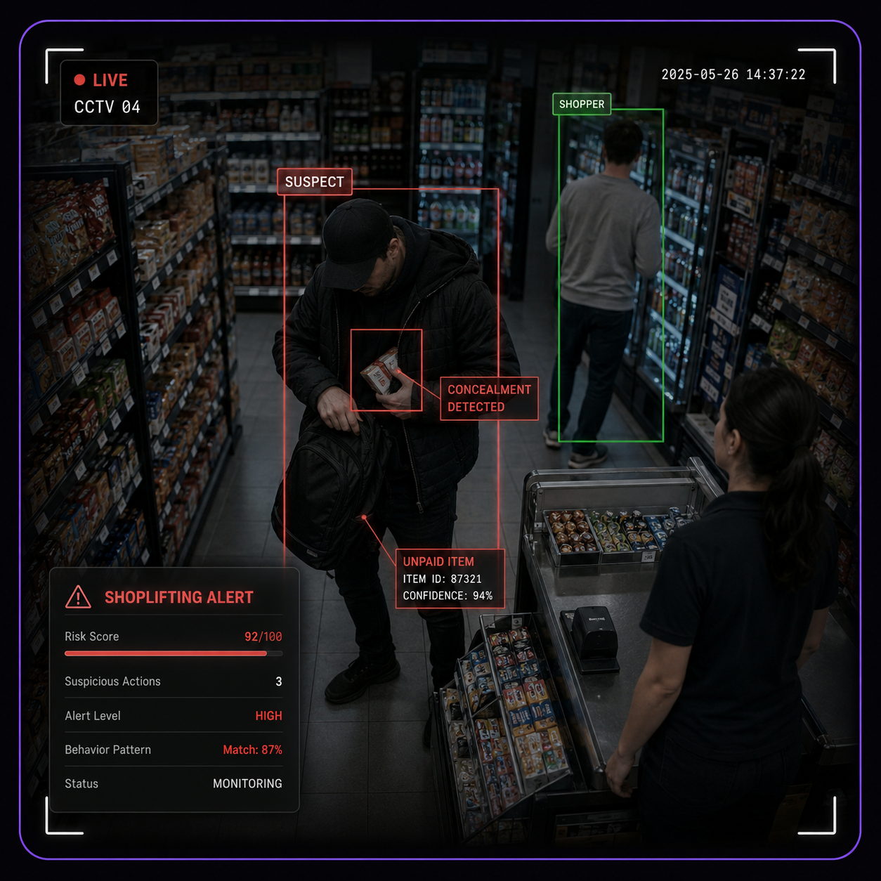 Shoplifting Detection
